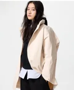 UNIQLO　ブロックテックハーフコート