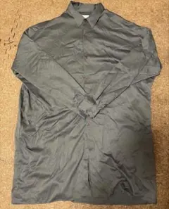 JUNRed ジュンレッド シワ加工 オーバーサイズ シャツ F カーキ