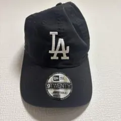 New Era 9TWENTY LA ブラックキャップ