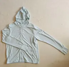 UNIQLO エアリズム　UVカットフード付きパーカー XL ライトブルー