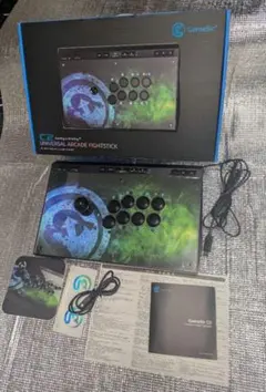 箱付き　動作確認済み　GameSir C2ユニバーサルアーケードコントローラーのサムネイル