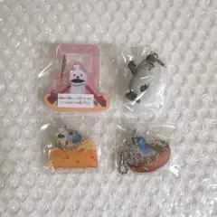 ガチャ アクリルキーチェーン カラビナ めじるしチャーム スンスン ノンノン