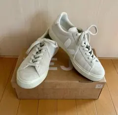 VEJA CAMPO SUEDE NATURAL WHITEのサムネイル