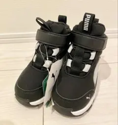 ♡新品♡PUMA キッズ ブーツ PURETEX ブラック13.0センチのサムネイル