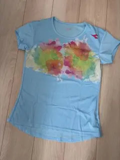 DIADORA 水彩画風 テニスウェア