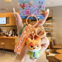 Disney ズートピア キーホルダー ストラップ 大人気 ニック ジュディ