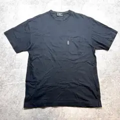90s【Vintage】PLAY BOY/ポケットTシャツ/シングルステッチ　黒