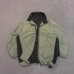 ま*る様 90s NIKE ナイロンジャケット　ドローコード付き　黒タグ　old