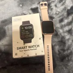 スマートウォッチ 本体 ピンク