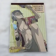 家庭教師ヒットマンREBORN! メモ帳 SUMMER 獄寺隼人 山本武 ランボ