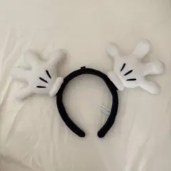 ミッキー手型カチューシャ