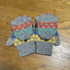 フェアアイル柄の手袋