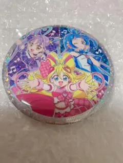 キミとアイドルプリキュア　BIGホログラム缶バッジ　迅速発送