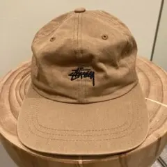 Stüssy Stock Low Strapback Cap/CAMELused