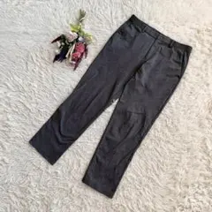 『UNIQLO』ユニクロ　ストレッチパンツ　スラックス　ポケット　テーパード　M