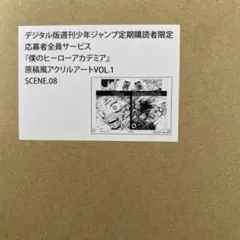 僕のヒーローアカデミア　原画風アクリルアート VOL1 緑谷出久　爆豪勝己 僕のヒーローアカデミア 原画風アクリルアート VOL1 緑谷出久 爆豪勝己