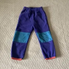 マーキーズ フリース配色ロングパンツ 110cm