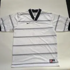 NIKE Vネック Tシャツ ホワイト ブラック
