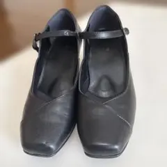 Asics pedala ストラップ　ブラック　パンプス　22.5 3E