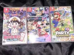 Switchソフト3本セットのサムネイル