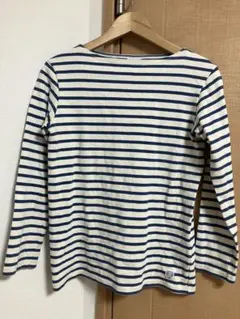 ORCIVALオーシバル ブルーボーダー長袖カットソー M