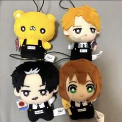 幼稚園WARS ちみっともぬい　4個セット　マスコット　ちびぐるみ