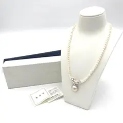 田崎 タサキ TASAKI 真珠 マベパール ネックレス ジュエリー シルバー