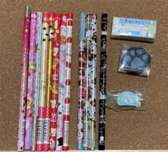 平成レトロ 平成女児 サンエックス 鉛筆 赤鉛筆 消しゴム まとめ売り