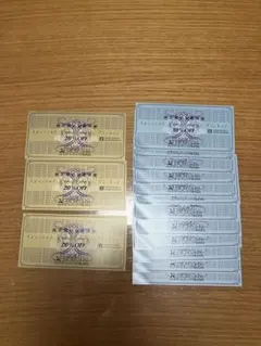 ゼビオ　株主優待　20%OFF:3枚、10%OFF:12枚