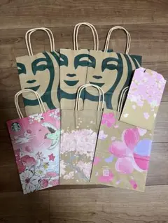 スターバックス 桜デザイン バッグ 紙袋　ショッパー