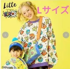 Lサイズ グーフィー 総柄 リンクアット しまむら トレーナー ディズニーのサムネイル