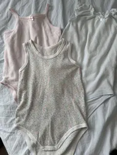 【処分SALE】ベビー肌着 メッシュタンクトップ3点セット