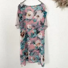 manics レディース トップス 花柄 春 アレンジ freeのサムネイル