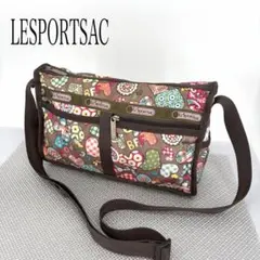 LeSportsac ショルダーバッグ レスポートサック ハート柄 総柄