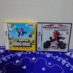 【DS】　2枚セット　マリオカートDS　NEW スーパーマリオブラザーズ　ソフト