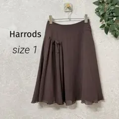 ハロッズ Harrods スカート ひざ丈 フレア ねこ 総柄 ウール混 2 黒 ブラック /CK13 2025年最新Harrods レディース ひざ丈スカートの人気アイテム - メルカリ