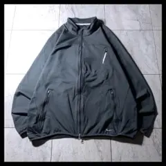 00s NIKE ダブルジップ テック ソフトシェルジャケット XL Y2K