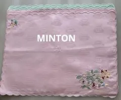 【MINTON 】ランチョンマット 刺繍 ピンク、ミントグリーン各3枚合計6枚のサムネイル