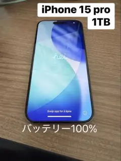Apple store購入iPhone 15 Pro 1TB本体のみ+ケース付き