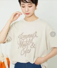 WEB限定 JIMMYS MOTEL CAFE ロゴTシャツ フリーサイズのサムネイル