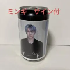 ATEEZ ラベル缶 ミンギ　サイン付きのサムネイル