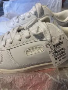 【新品未使用】Kappa ホワイト スニーカー 25.5cm