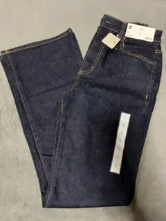 GU レディース デニムパンツ S ダークブルー