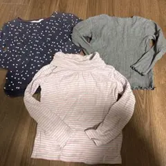 ロンT3枚セット　110〜120cm