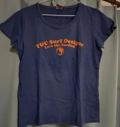 T&C Surf Designs 半袖Tシャツ ネイビー ロゴプリントのサムネイル