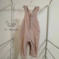 GAP ピンクオーバーオール