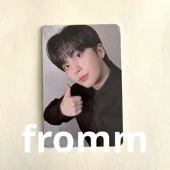 ATEEZ ジョンホ トレカ fromm