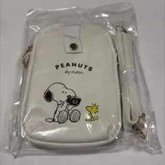 PEANUTS スヌーピー スマホショルダーバッグ 新品
