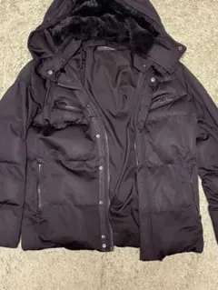 AZUL by moussy ブラックダウンジャケット Mサイズ