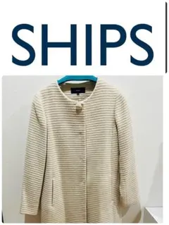 SHIPS アイボリー コート 36